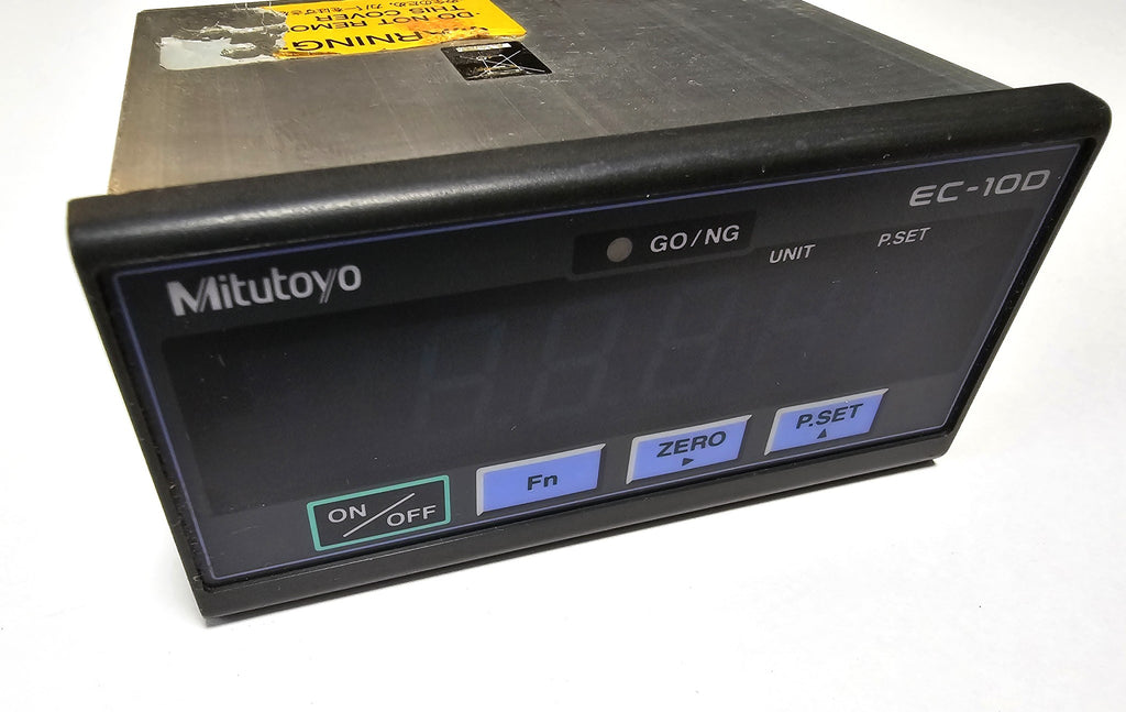 Mitutoyo EC-10D 542-007 Linear Gauge Control Panel Display