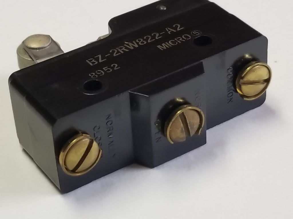 Honeywell BZ-2RW822-A2 Roller Lever Limit Switch 15A, 125-250 480