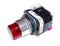 Allen Bradley 800T-PTH16R 120V Push Button 1 NO & 1 NC Red Lens & LED Lamp