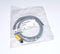 Murr M1B-4FP-2M 4-Pin Female Molded End Sensor Cable 300V 4A 22AWG - New/Sealed
