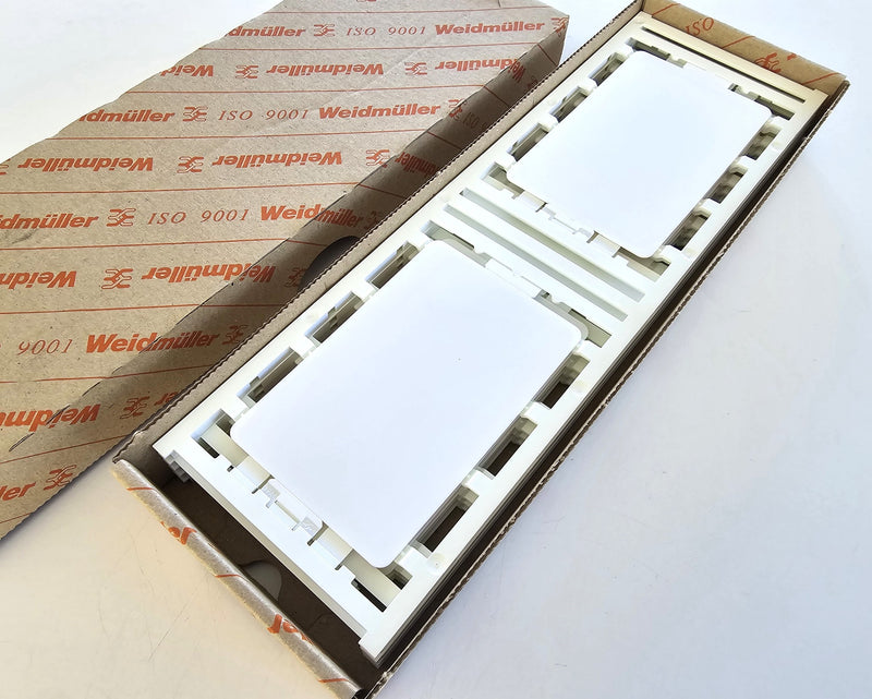 Weidmuller 1138430000 CC 85/54 K MC NE WS Terminal Markers ( Box of 10 )