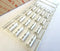 Weidmuller 1730560001 VT SF 6/21 MC NE WS V0 Terminal Markers ( Lot of 148 ) New