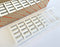 Weidmuller 1730560001 VT SF 6/21 MC NE WS V0 Terminal Markers ( Lot of 148 ) New