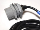 Keyence EV-130F 12-24VDC 2-Wire M30 Spatter-resistant/Shielded Proximity Sensor