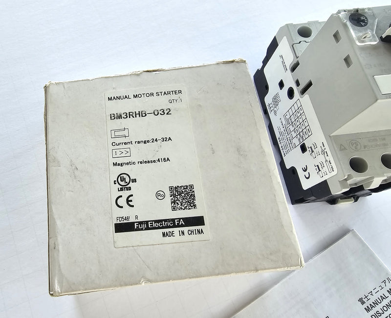 Fuji Electric BM3RHB-032 24-32A Manual Motor Starter - New