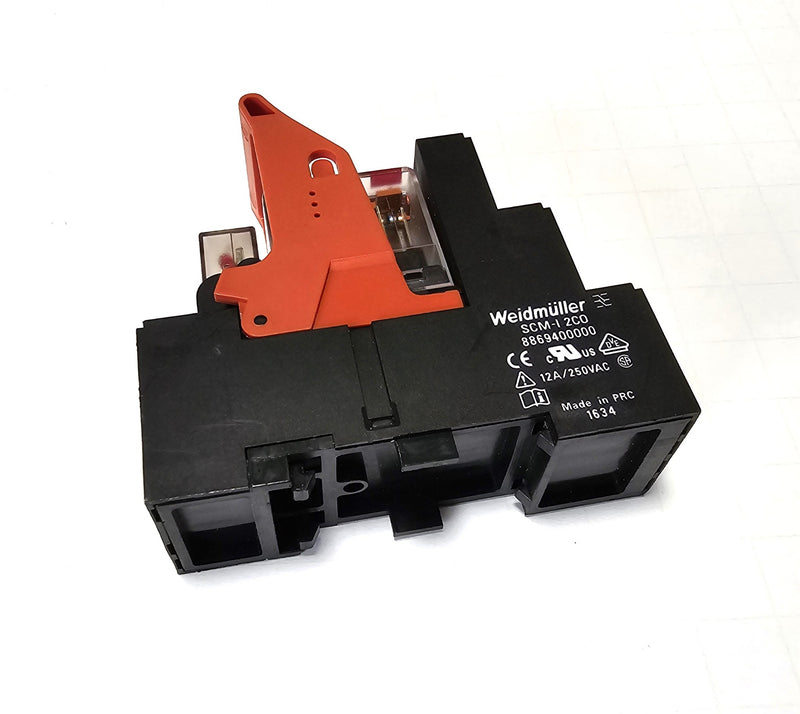 Weidmuller SCM-I 4CO Base & 1180800000 RCM 570615 Relay Assembly 115VA ...