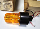 Tomar Microstrobe 490-24 Amber 24VDC Strobe Signal Light - New
