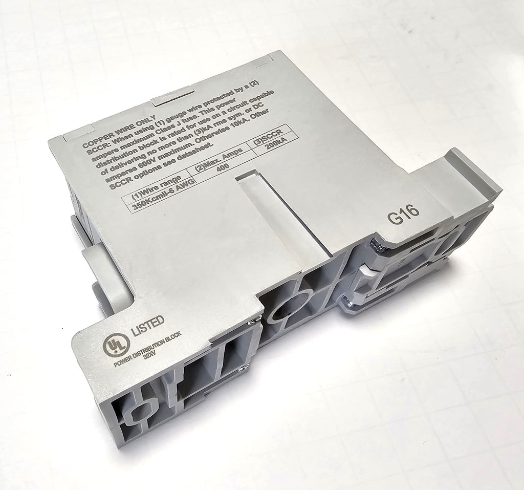 Edison EPDB301 350Kcmil - 6AWG 600V 310A Power Distribution Block - Ne ...