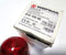 WERMA 815 100 00 12-240VAC/DC RED Permanent Beacon EM - New