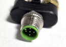 Murr Elektronik 7000-41121-0000000 T Coupler M12 Male / 2x M12 Female - New