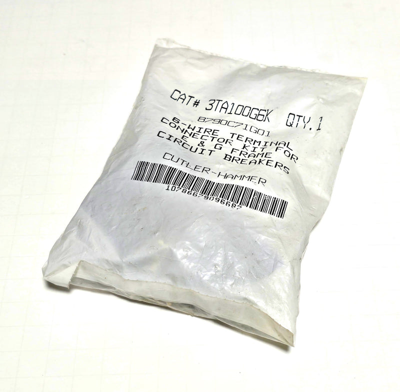 Eaton 3TA100G6K 6-Wire Terminal Connector Kit for E & G Frame Circuit Breakers