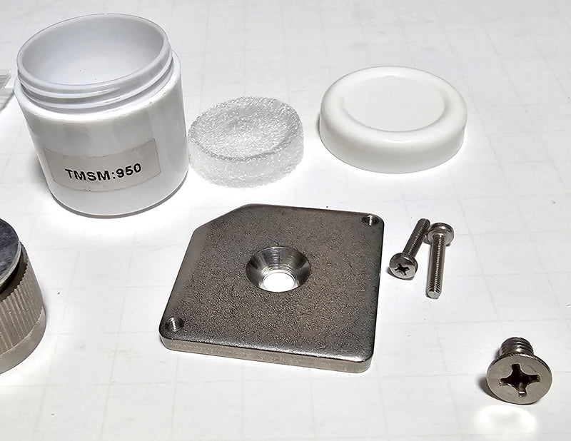 Banner BWA-BK-008 Center Mount Magnetic Bracket Kit for QM42 Sensors - New