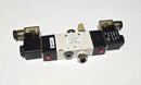 Bimba MFD M4V320-10-110VAC Pneumatic Dual 24VDC Solenoid Valve