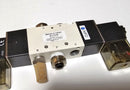 Bimba MFD M4V320-10-110VAC Pneumatic Dual 24VDC Solenoid Valve