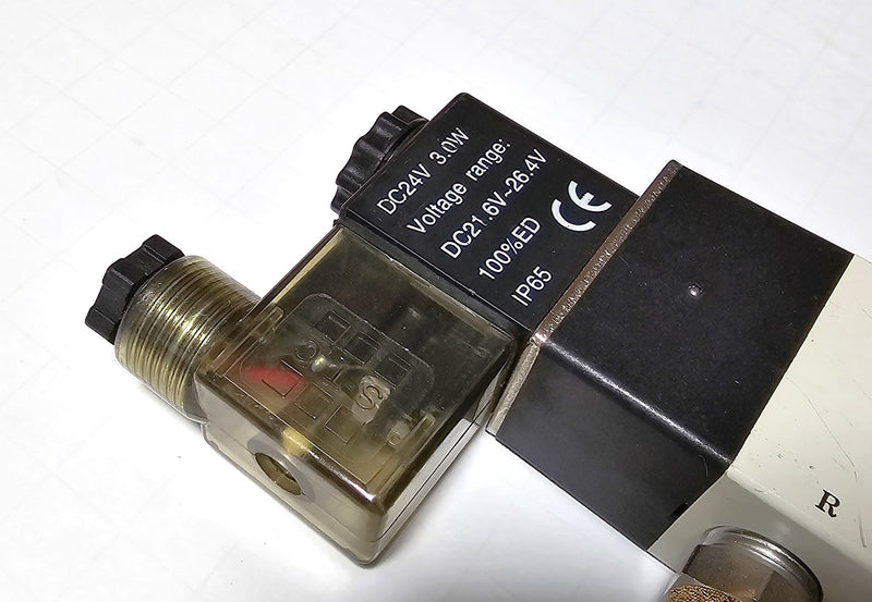 Bimba MFD M4V320-10-110VAC Pneumatic Dual 24VDC Solenoid Valve
