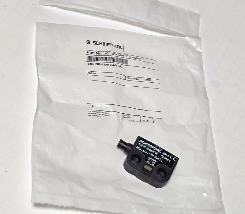 Schmersal BNS 260-11/01ZG-ST-L Sensor Non Contact Magnetic Safety Switch - New