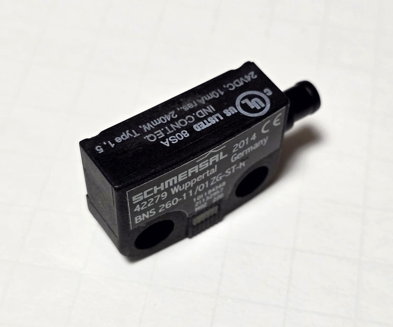 Schmersal BNS 260-11/01ZG-ST-R Non Contact Magnetic Safety Switch - Right Conn.