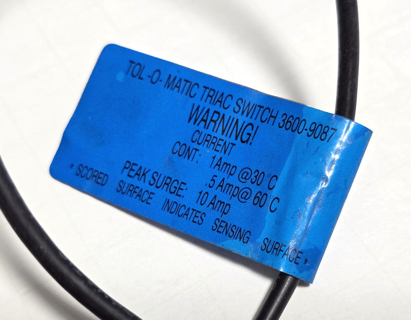 TOL-O-MATIC 3600-9087 Triac Switch 3-Pin NPN Sinking Hall Effect - New