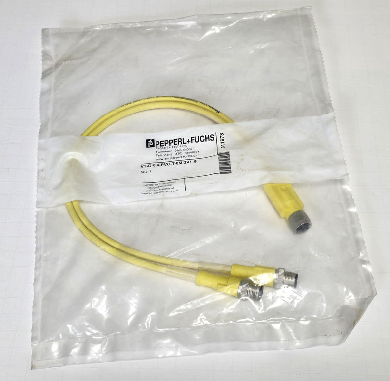Pepperl Fuchs V1-G-0,4-PVC-T-0M-2V1-G I/O Splitter Cable - New / Sealed