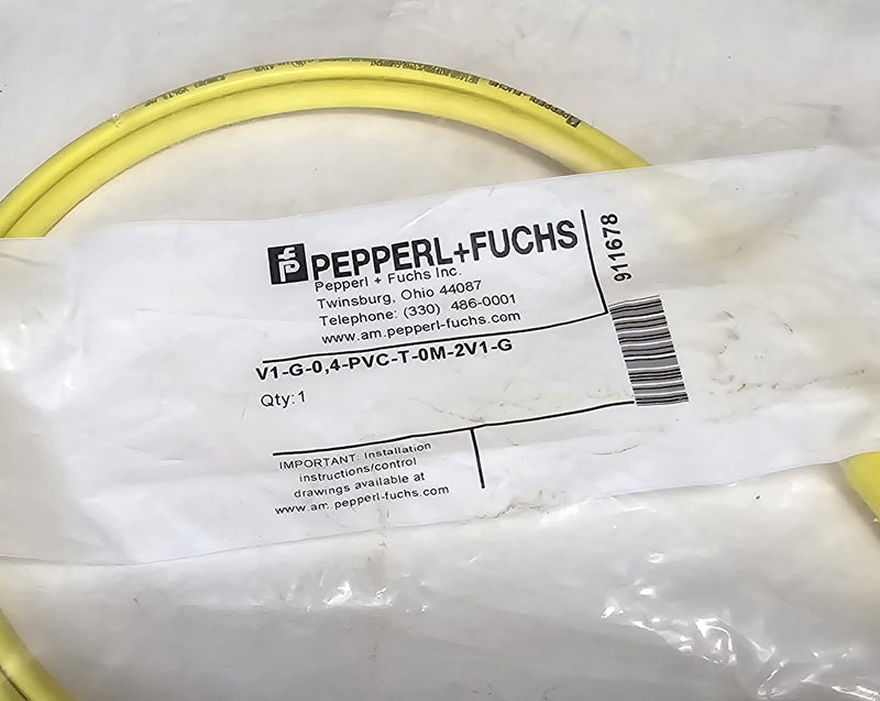 Pepperl Fuchs V1-G-0,4-PVC-T-0M-2V1-G I/O Splitter Cable - New / Sealed