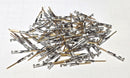 Molex 16-02-0115 ( Lot of 100 ) Male Gold Plated Crimp Contact Pins 22-24 AWG