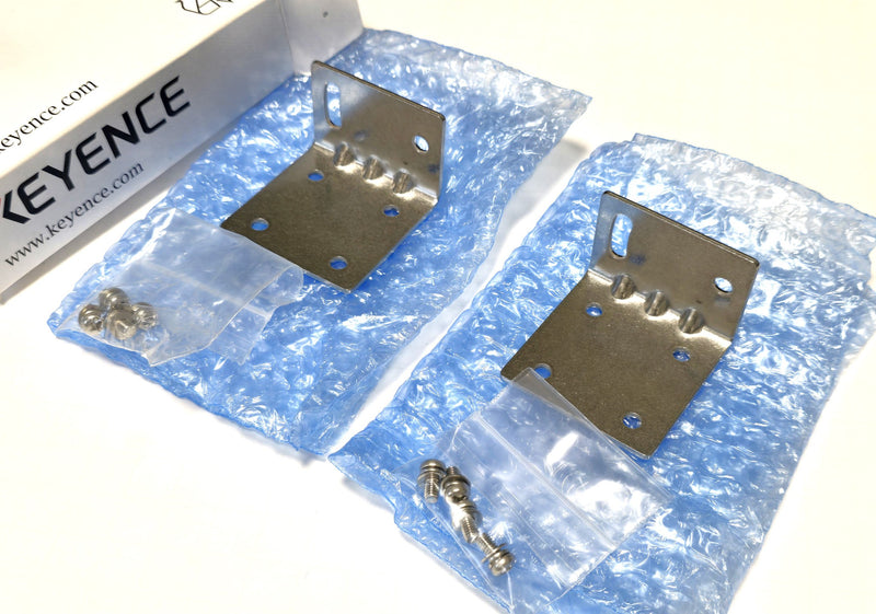 Keyence OP-87866 ( Lot of 2 ) Barcode Reader Mounting Bracket Kit - New