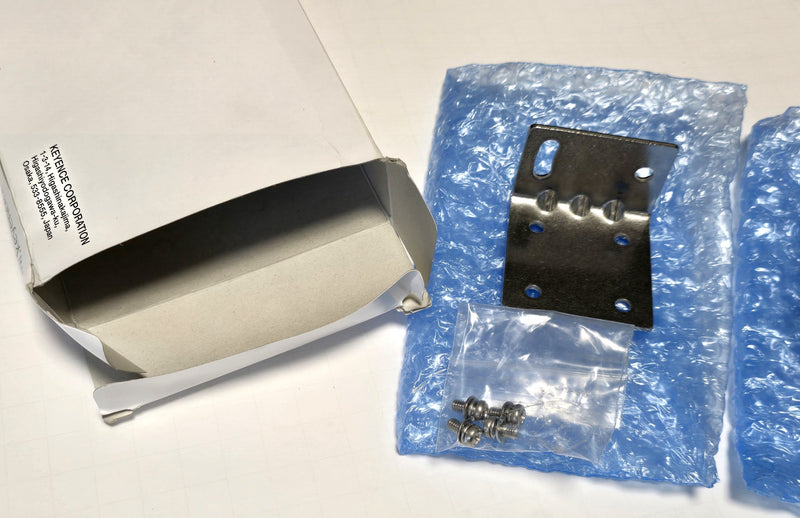 Keyence OP-87866 ( Lot of 2 ) Barcode Reader Mounting Bracket Kit - New
