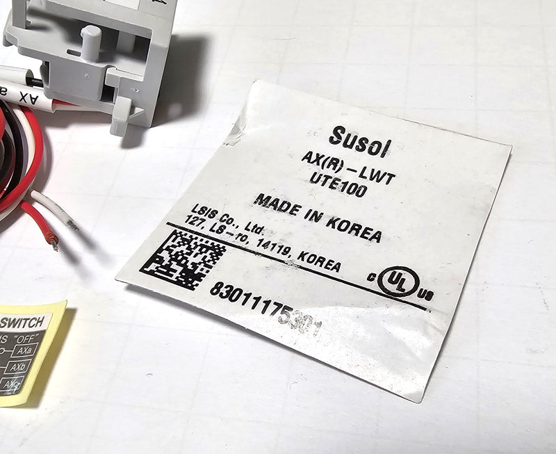 Susol AX(R) - LWT UTE100 Circuit Breaker Auxiliary Switch 16104 - New