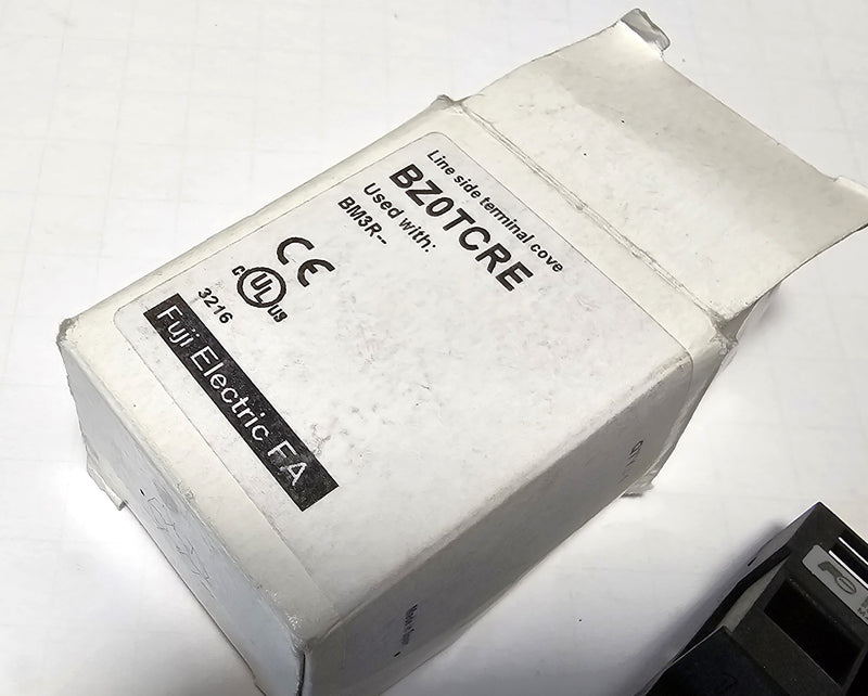 Fuji BZ0TCRE Line Side Terminal Cover for BM3R Manual Motor Protector - New