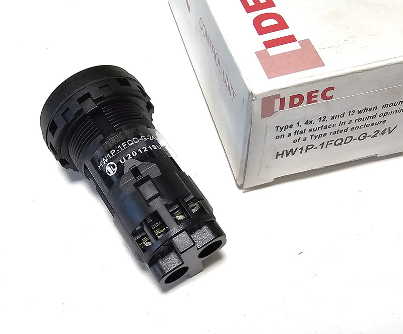 Idec HW1P-1FQD-G-24V Green HW-P Pilot Light - New