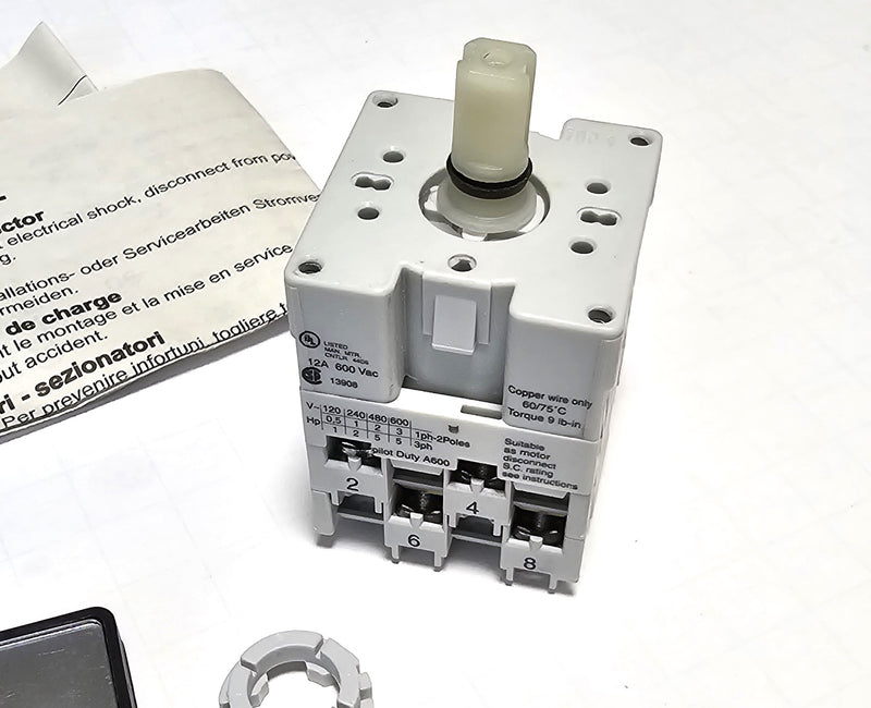 Allen Bradley 194L-E12-1754 Disconnect Switch Assembly - New
