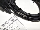 Datalogic PC-to-CBX100 Barcode Scanner CBX Series DB9 9-Pin Cable - New