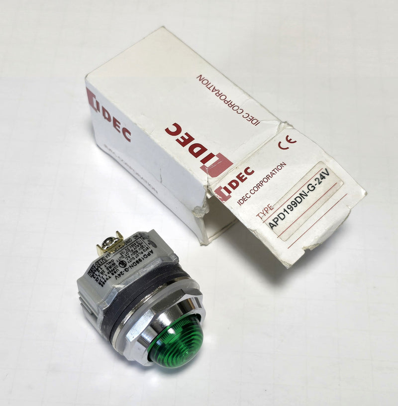 Idec APD199DN-G-24V Green Indicator / Pilot Light - New