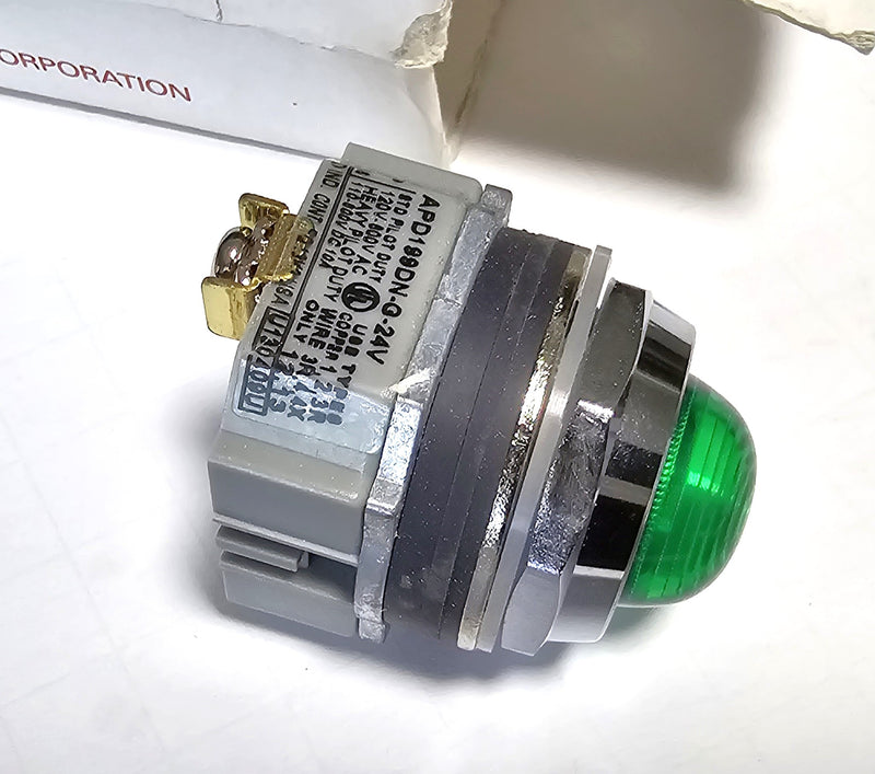 Idec APD199DN-G-24V Green Indicator / Pilot Light - New
