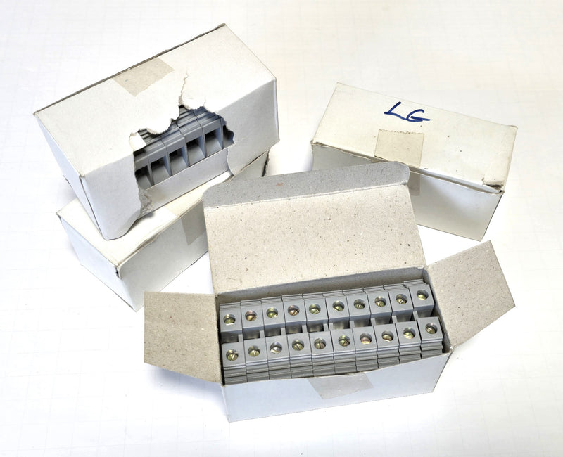 C3Controls WTB2-W10 Feed Thru 16-7 AWG Terminal Blocks ( Lot of 38 ) New in Box