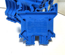 C3Controls WTB2-W4 Blue 22-12 AWG Terminal Blocks ( Lot of 37 ) New in Box