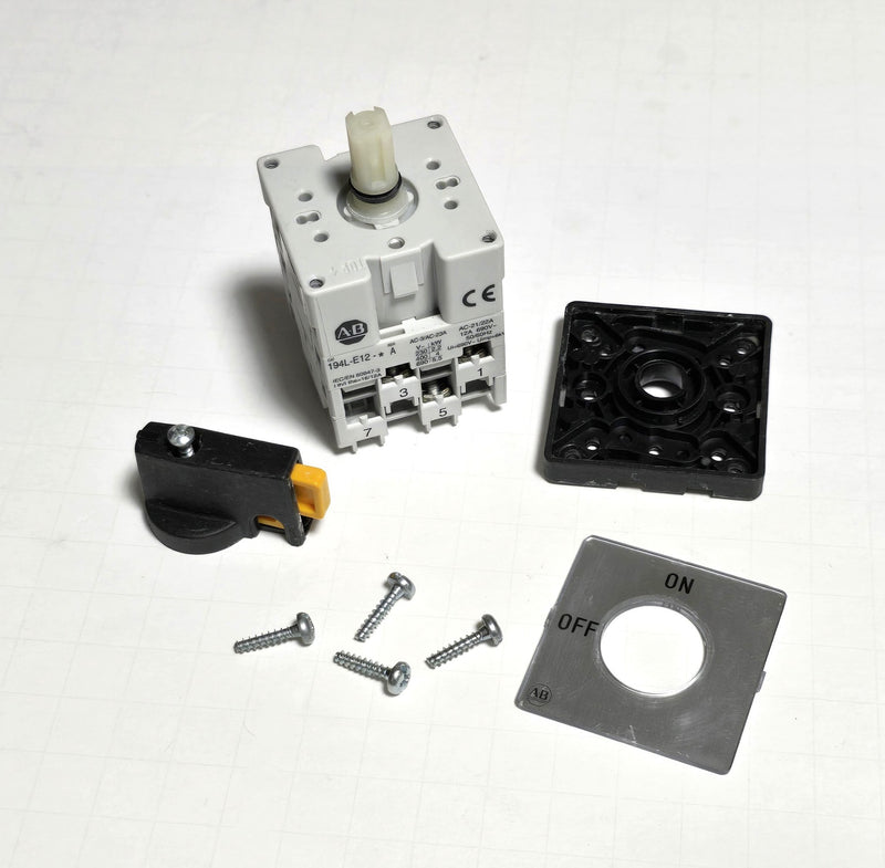 Allen Bradley 194L-E12-1753 Disconnect Switch Assembly - New