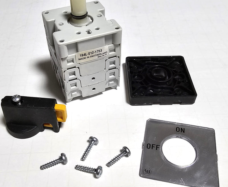 Allen Bradley 194L-E12-1753 Disconnect Switch Assembly - New