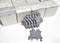 C3Controls WTB2-W2 ( Lot of 176 ) Gray Terminal Blocks 22-14 AWG 20A - New
