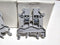 C3Controls WTB2-W2 ( Lot of 176 ) Gray Terminal Blocks 22-14 AWG 20A - New