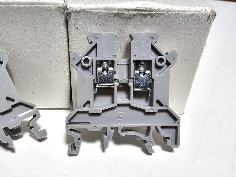 C3Controls WTB2-W2 ( Lot of 176 ) Gray Terminal Blocks 22-14 AWG 20A - New