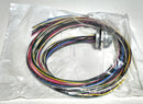 Mencom MIN-19FR-5-BM Bulkhead Female 19-Pin Connector 60" Leads - New / Sealed