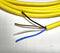Mencom MINC-4FPX-4M-R Yellow 4-Pin 90 Deg to Flying Leads 4m Cable - New
