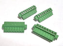 Phoenix Contact MSTBT 2.5-5.08 8-Pin Terminal Block Plug Connector - New 4-Pack