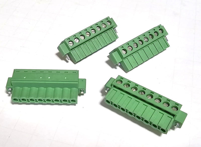 Phoenix Contact MSTBT 2.5-5.08 8-Pin Terminal Block Plug Connector - New 4-Pack