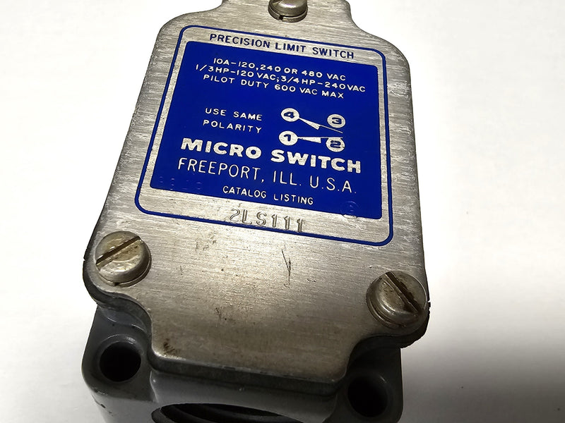 Honeywell Micro Switch 2LS111 Precision Limit Switch 10A