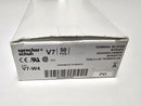 Sprecher + Schuh V7-W4 ( Box of 50 ) Gray 32A 600V Terminal Blocks - New