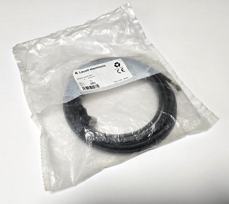 Leuze CB-M12-5000S-5WF Shielded 90 Deg. Cable 429072 Cordset - New / Sealed