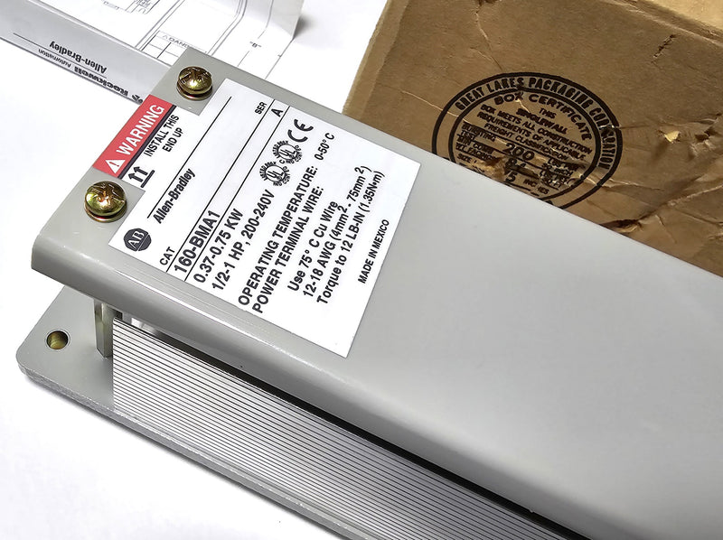 Allen Bradley 160-BMA1 0.37-0.75 KW 1/2-1HP 200-240V Dynamic Brake Module - New