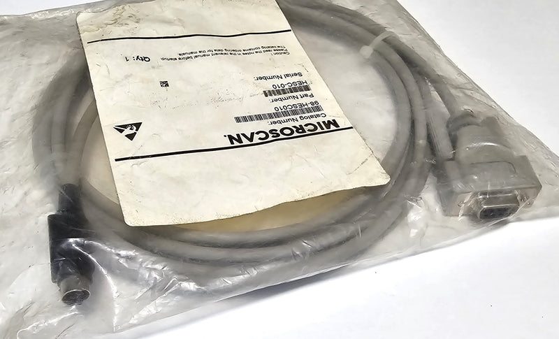 Microscan HESC-010 HawkEye 1500 98-HESC010 Scanner Configuration Cable - New